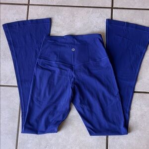 lululemon athletica Royal Blue Flare Leggings